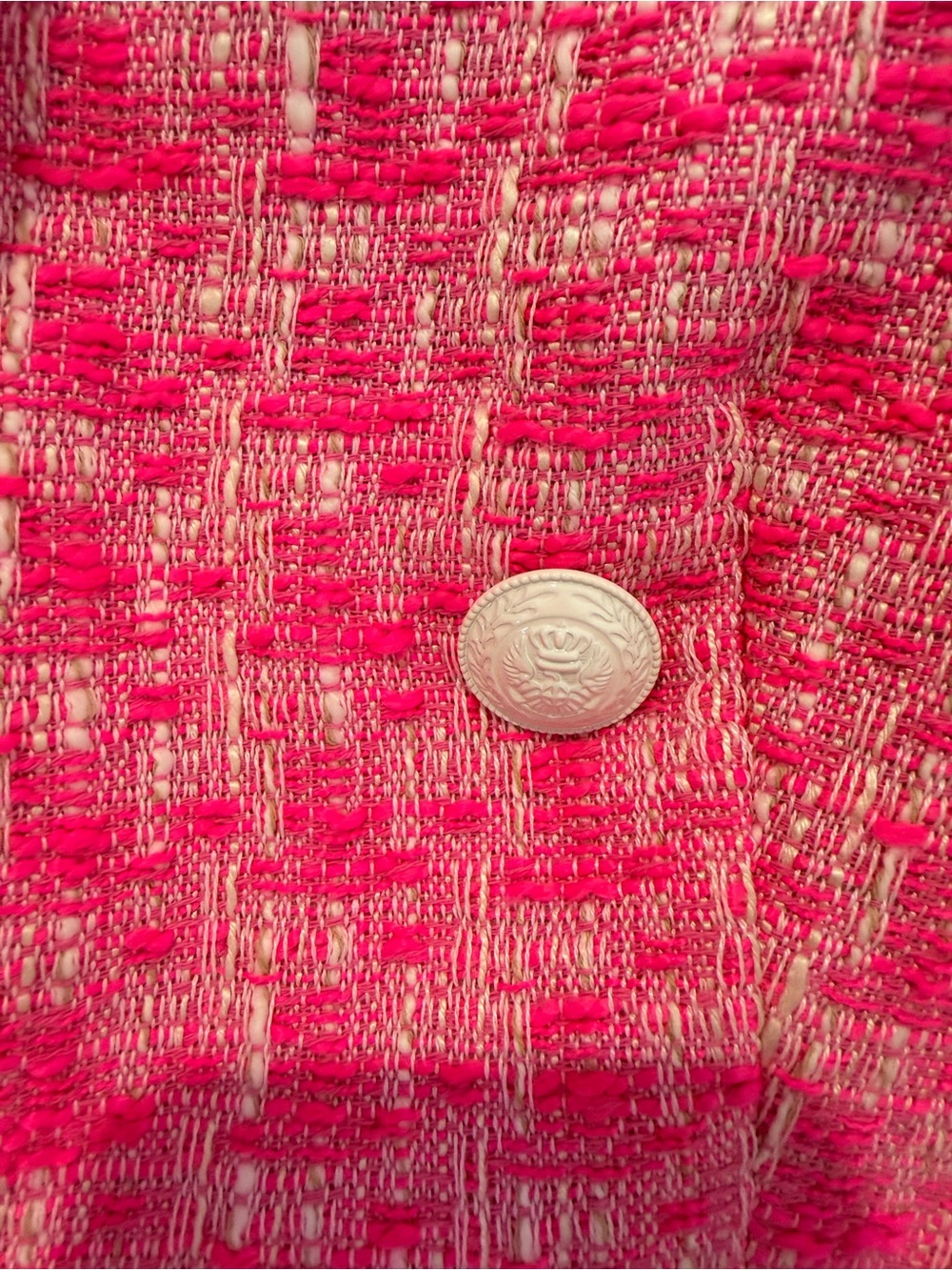 L'AGENCE Matching Set- Pink Tweed Blazer (NWT- Size 2) + Shorts (NWOT- Size 2) - Picture 9 of 16